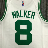 Men's Kemba Walker White Team Jersey - 75th Anniversary Edition