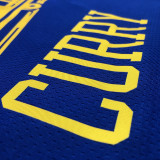 Stephen Curry Men's Blue Player Jersey - Classic Edition