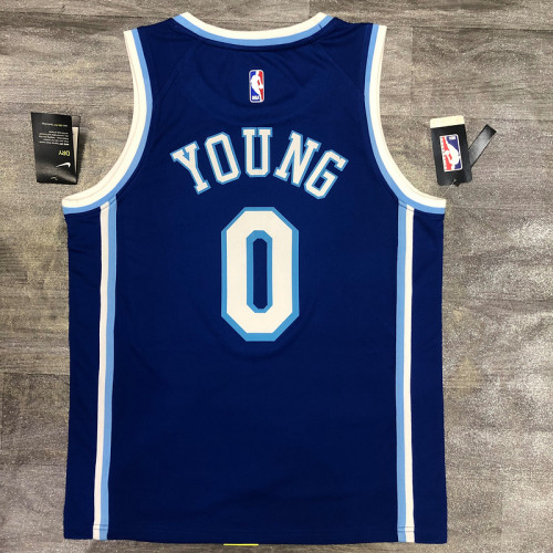 Nick Young Men's Blue Player Jersey - Retro Classic Joint Edition