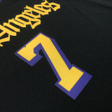 Carmelo Anthony Men's Black Swingman Team Jersey - Noche Latina