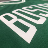 Jaylen Brown Men's Green Player Jersey- Icon Edition