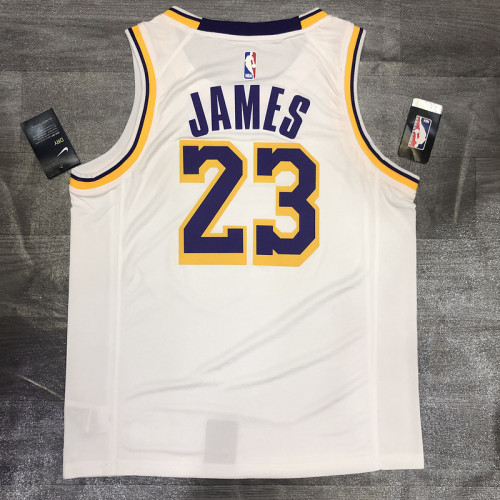 LeBron James White Men's Player Jersey