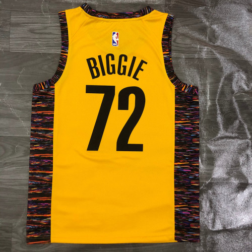 Men's Kevin Durant Yellow Swingman Player Jersey - Spread Love