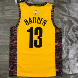 Men's Kevin Durant Yellow Swingman Player Jersey - Spread Love