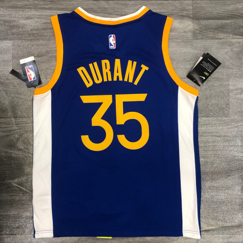 Kevin Durant Men's Blue Player Jersey - Icon Edition