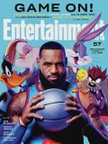 Men's LeBron James Blue Swingman Player Jersey - Movie Edition