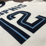 Men's Ja Morant White 2020-21 Swingman Player Jersey – Association Edition