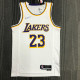 Men's LeBron James White Team Jersey - 75th Anniversary Edition