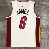 Men's LeBron James White 2020-21 Swingman Player Jersey – Association Edition