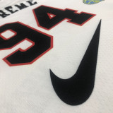 Men's Co-branded White Swingman Player Jersey - Limited Edition