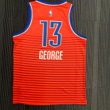 Paul George Men's Orange Swingman Team Jersey - Statement Edition