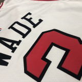 Men's Dwyane Wade White Swingman Player Jersey - Association Edition