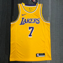 Carmelo Anthony Men's Yellow Swingman Team Jersey - Icon Edition