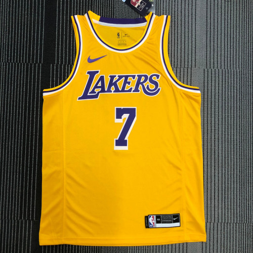 Carmelo Anthony Men's Yellow Swingman Team Jersey - Icon Edition