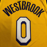Russell Westbrook Men's Yellow Swingman Team Jersey - City Edition