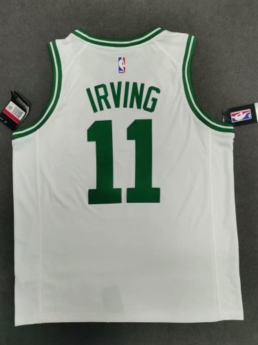 Kyrie Irving White Men's Player Jersey-Association Edition