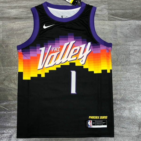 Men's Devin Booker Black Statement Player Jersey - City Edition