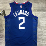 Men's Kawhi Leonard Royal 2020-21 Player Jersey - Icon Edition
