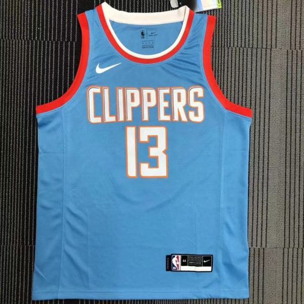 Paul George Men's Blue Swingman Team Jersey  - City Edition