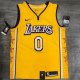 Kyle Kuzma Yellow City Edition Men's Player Jersey