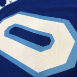 Kyle Kuzma Men's Blue Player Jersey - Retro Classic Joint Edition