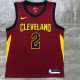 Men's Kyrie Irving Maroon Swingman Player Jersey - Icon Edition