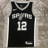 Men's LaMarcus Aldridge Black Swingman Player Jersey - Icon Edition