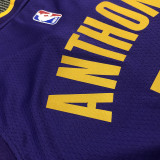 Carmelo Anthony Men's Purple Swingman Team Jersey - Retro Classic Edition