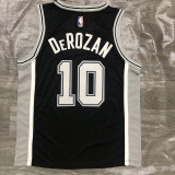 Men's Demar DeRozan Black Swingman Player Jersey - Icon Edition