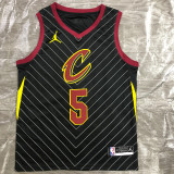 JR Smith Men's Black Swingman Team Jersey - Statement Edition