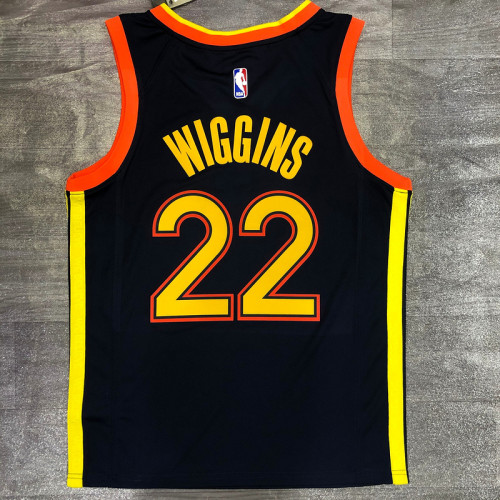 Men's Andrew Wiggins 2020-21 Navy Swingman Jersey - City Edition
