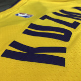 Kyle Kuzma Men's Yellow Player Jersey - Retro Classic Edition