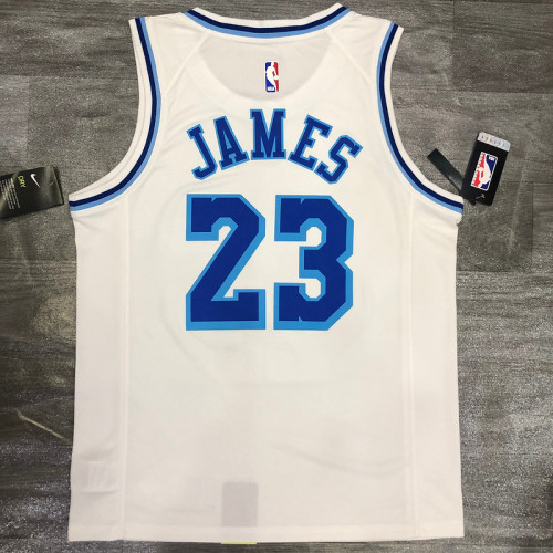 LeBron James Men's White Player Jersey - Retro Classic Edition