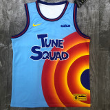Men's LeBron James Blue Swingman Player Jersey - Movie Edition