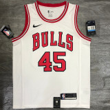 Michael Jordan Men's White Player Jersey - Classic Edition