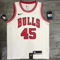 Michael Jordan Men's White Player Jersey - Classic Edition