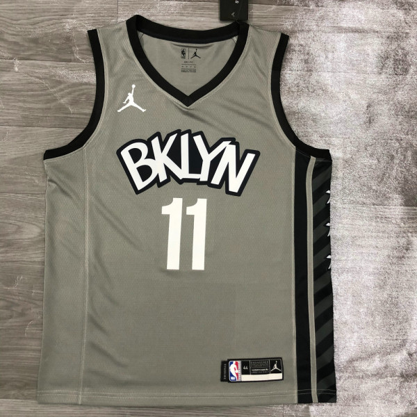 Men's Kyrie Irving Gray 2020-21 Player Jersey - Statement Edition