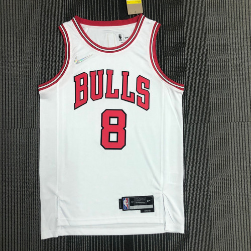 Men's Zach LaVine White Team Jersey - 75th Anniversary Edition