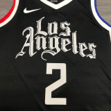 Men's Kawhi Leonard 2020-21 Black Swingman Player Jersey – City Edition