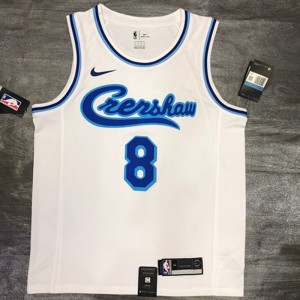 Kobe Bryant Men's White Player Jersey - Retro Classic Joint Edition