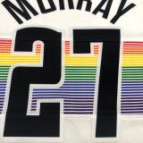 Jamal Murray White Men's Player Jersey-Retro Classic Edition