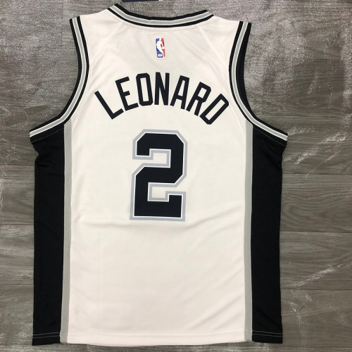 Men's Kawhi Leonard White 2020-21 Swingman Player Jersey – Association Edition