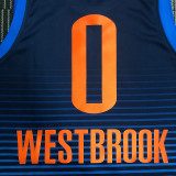 Russell Westbrook Men's Navy Swingman Team Jersey - Statement Edition