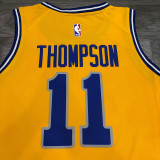 Klay Thompson Men's Yellow Player Jersey - Classic Edition