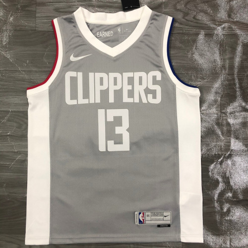 Men's Kawhi Leonard Gray 2020-21 Swingman Player Jersey – Earned Edition
