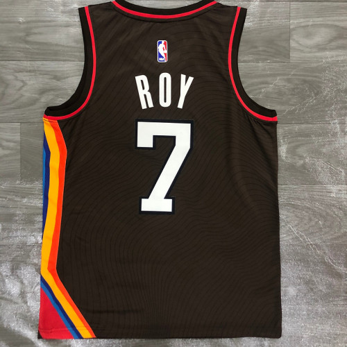 Men's C.J. McCollum Brown 2020-21 Player Swingman Jersey - City Edition