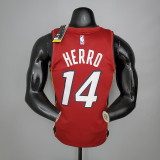 Men's Tyler Herro Red 2020-21 Swingman Player Jersey - Statement Edition