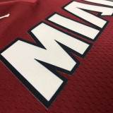 Men's Bam Adebayo Red 2020-21 Swingman Player Jersey - Statement Edition