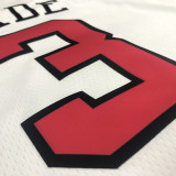 Men's Dwyane Wade White Swingman Player Jersey - Association Edition