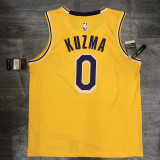 Kyle Kuzma Men's Yellow Player Jersey - Retro Classic Edition